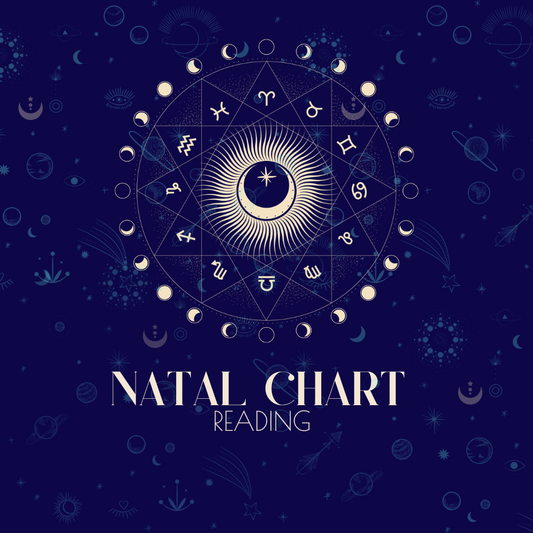 30 % OFF-SALE ENDS 12/21 | Virtual Natal Chart Reading